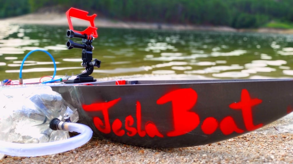 Tesla Turbine Boat