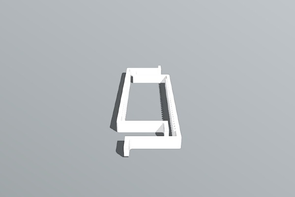 Caldigit TS3+ Plus Wall _ Desk Brackets | 3d print model