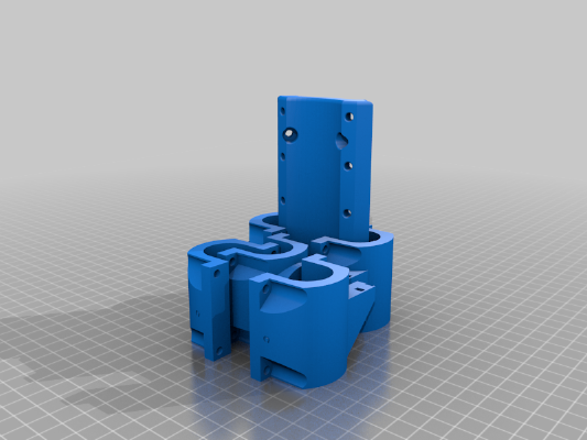  Mostly Printed CNC 525 "C-23.5mm OD" For MonoPrice MP mini select 120mm | 3d print model