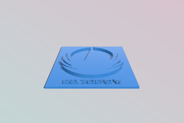 Rogue One Logo | 3d print model