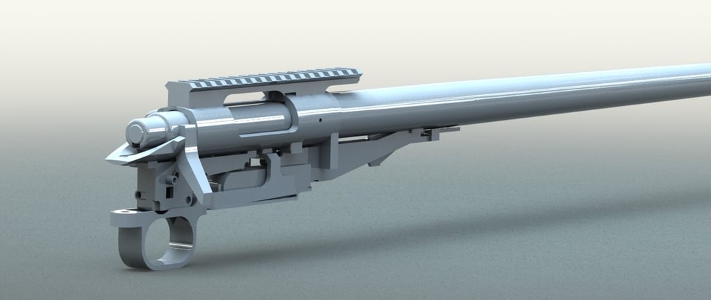 Airsoft ASG M40A3 (Reverse engineering)