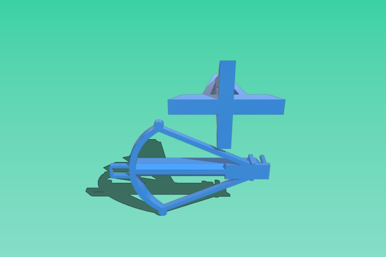 EasyPrint - Mounted ballista_heavy crossbow