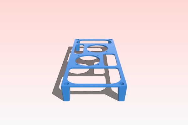 Mainboard Lüfter Wanhao D6 | 3d print model