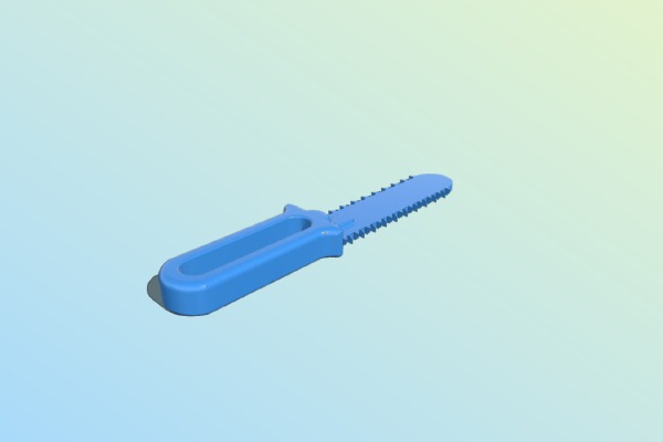 Cardboard Slot saw | 3d print model