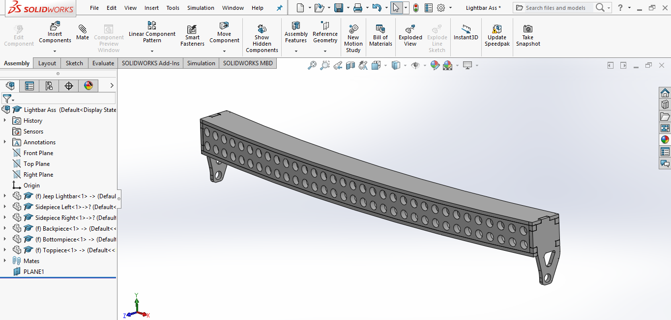 1_10 RC Lightbar