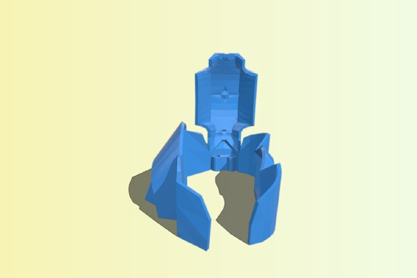 Halo 4 Master Chief Gauntlet_Forearm Armor | 3d print model