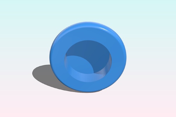 Nerf Vortex Disc Dart | 3d print model
