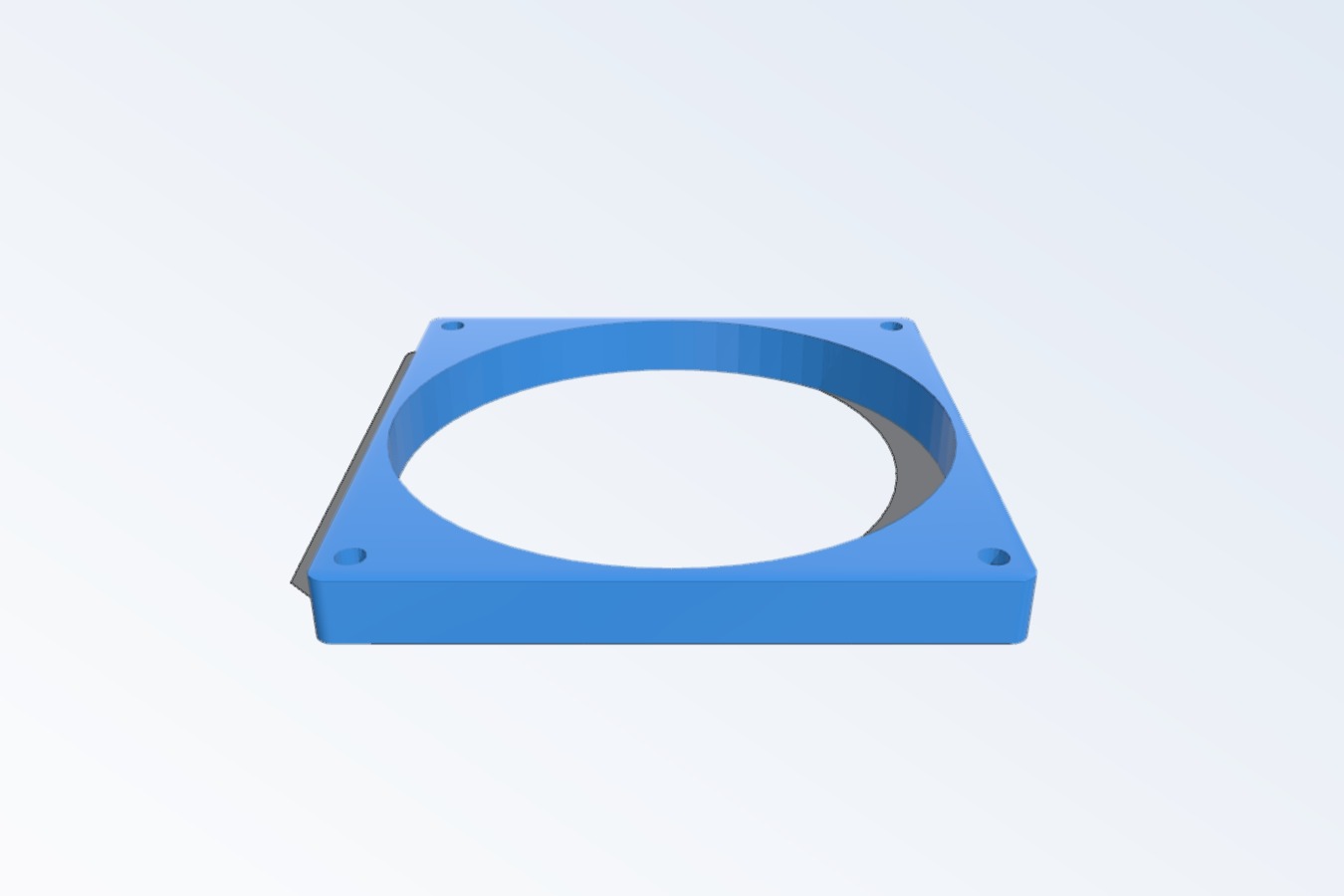 92mm fan duct