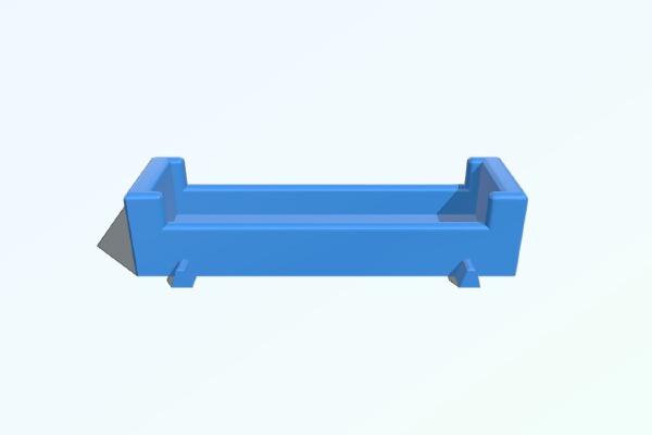 Atari 2600 Cartridge Storage | 3d print model