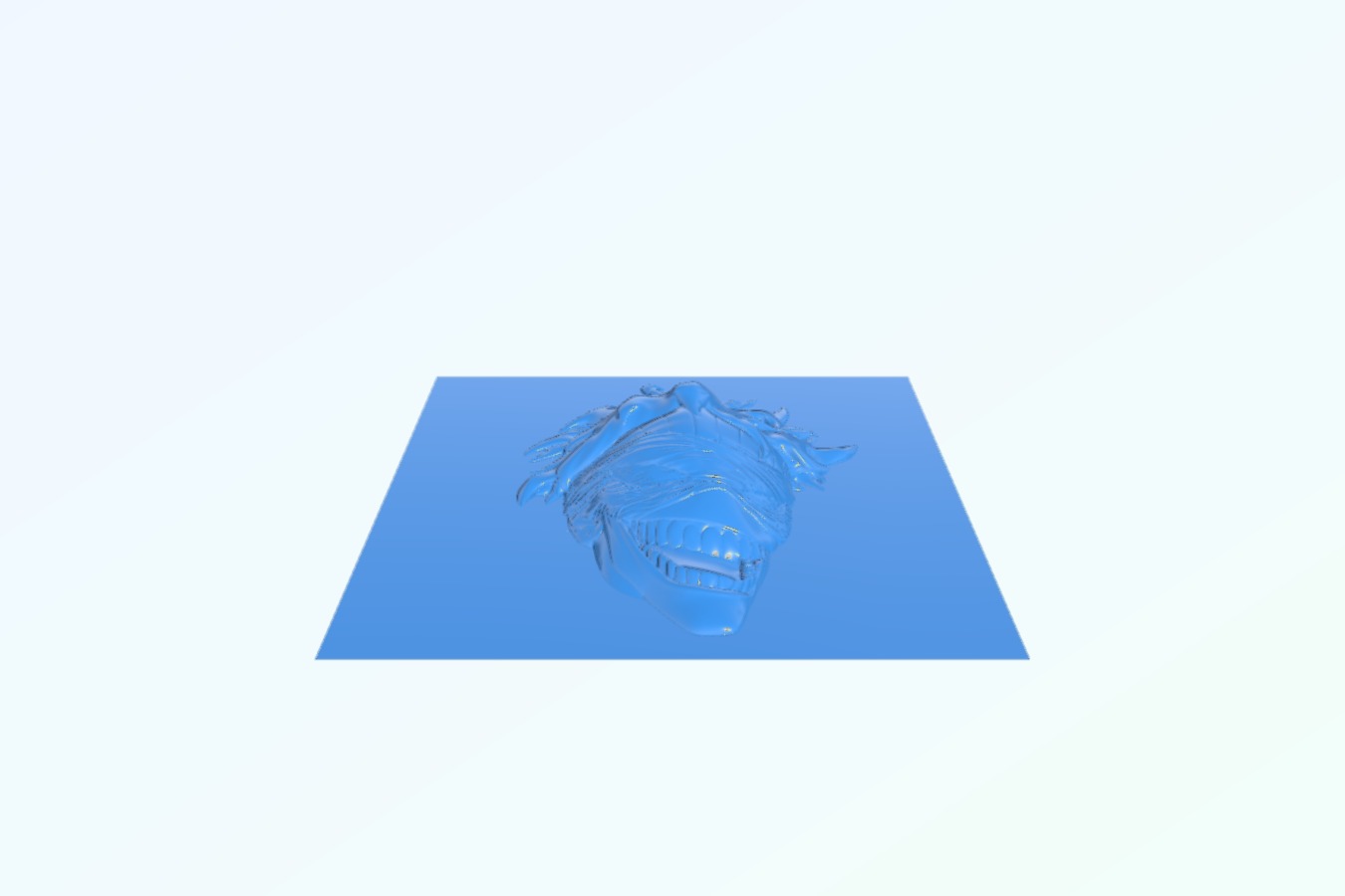 Fiery Monster Head A007061 download free stl files 3d model for CNC wood