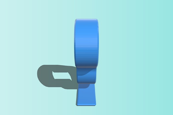 Radiomaster Zorro - Minimal 18650 Holder | 3d print model