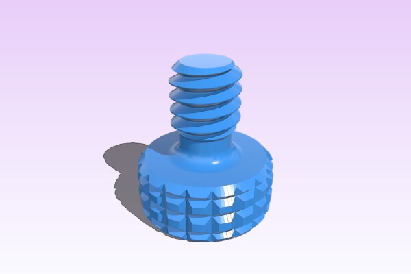 Camera screw 1_4" | 3d print model