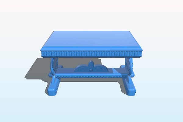 elegant table | 3d print model