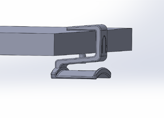 Razer Nari headset desk hang stand | 3d print model