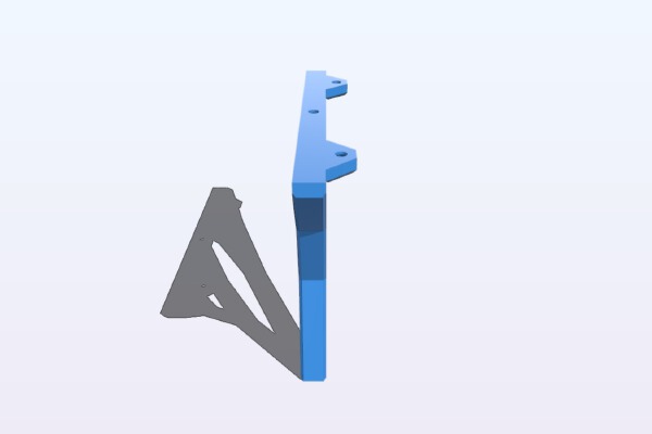 Bracket for desk stand | 3d print model