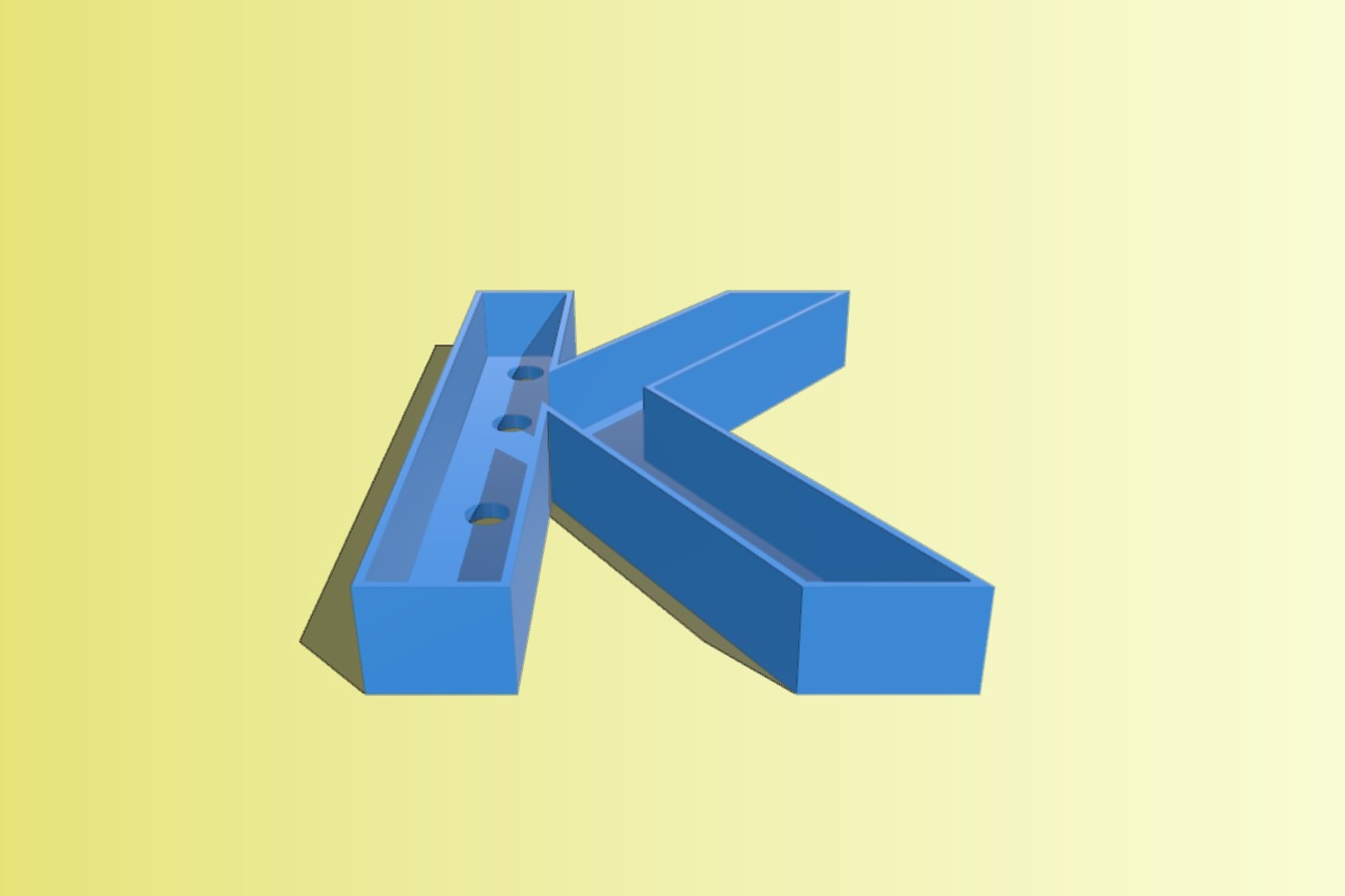 Marquee Letter K