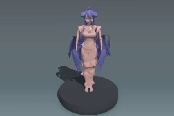 Anime Figure: Albedo Overlord Figure Print | 3d print model