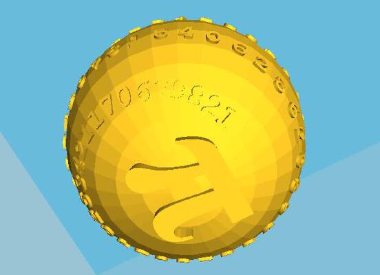 Ball of Characters | 3d print model