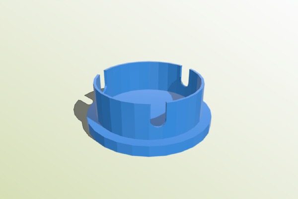 Dust cap insert for telescope Diagonal | 3d print model
