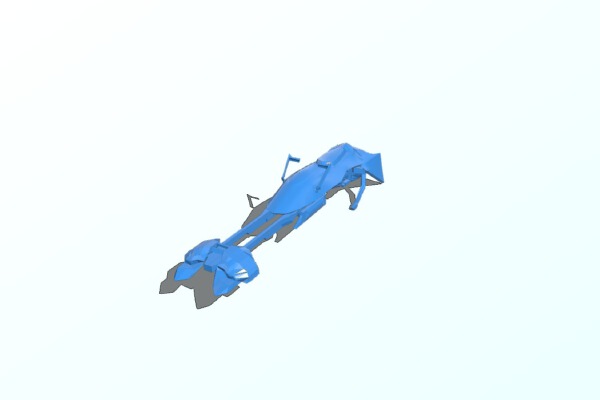 STAR WARS Land Speeder | 3d print model