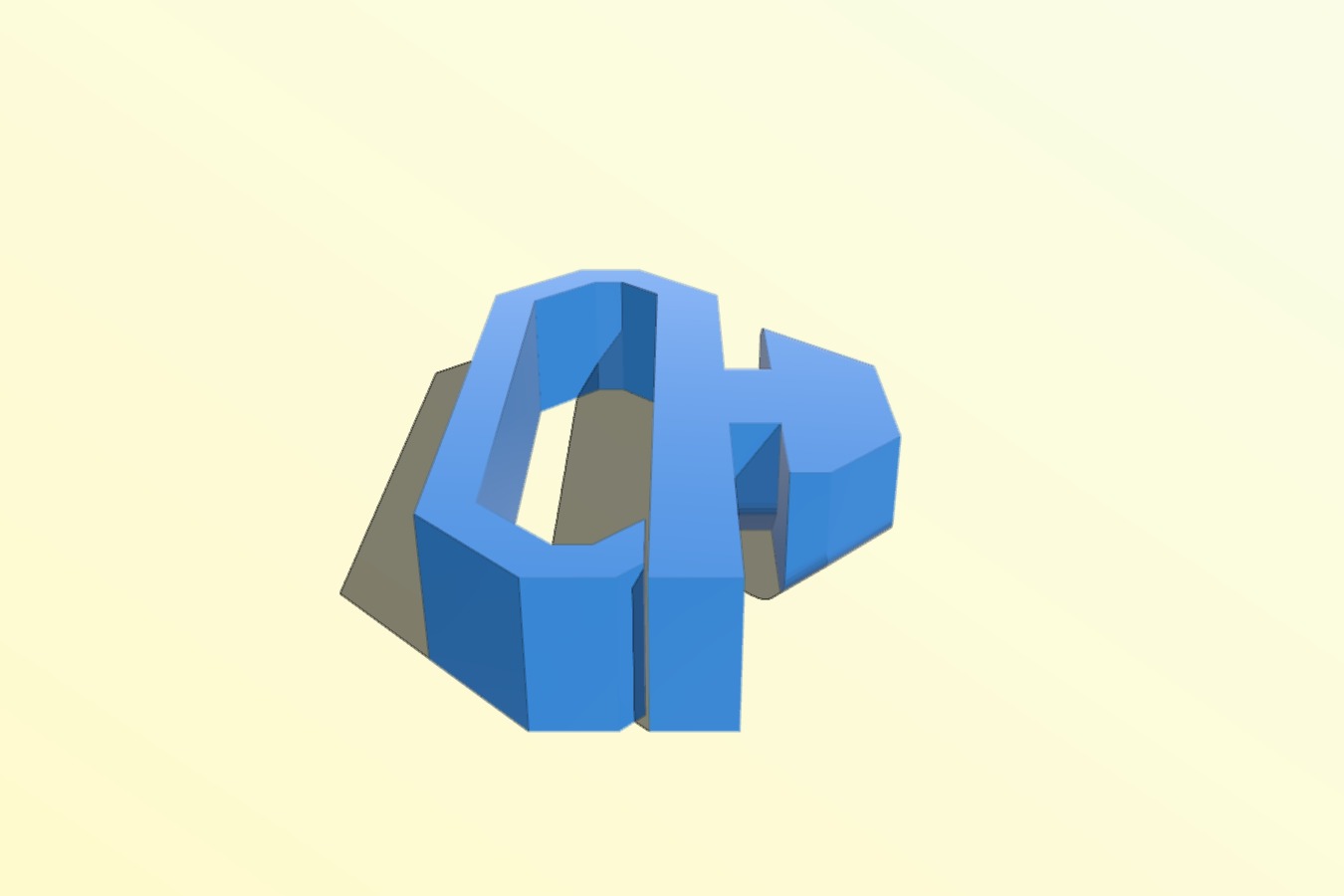 Twist in cable clamp 3030