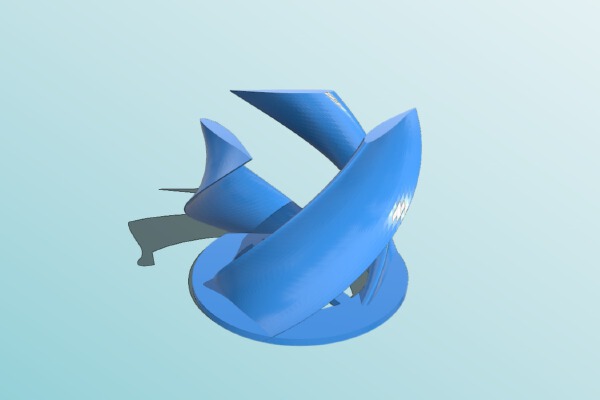 Low reynold number vertical axis wind turbine(VAWT) | 3d print model