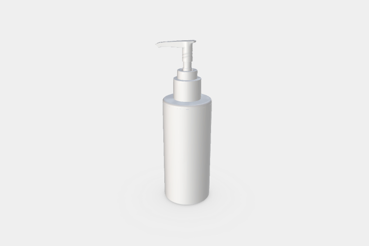 Facial Cleaning Bottle Mockup