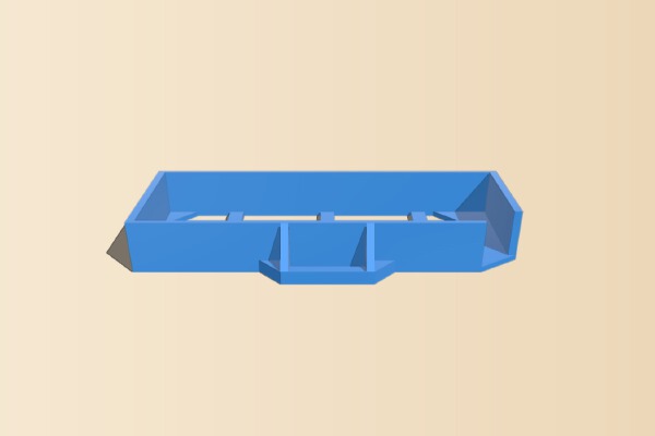 X525 Battery tray for quadcopter | 3d print model