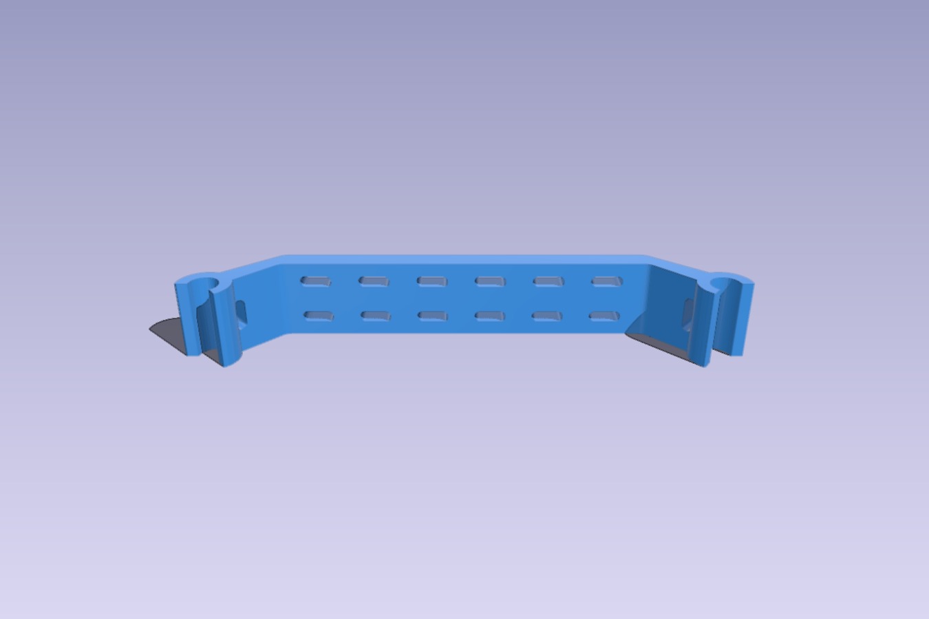 Traxxas Summit roof cage mount plate (v2.1)