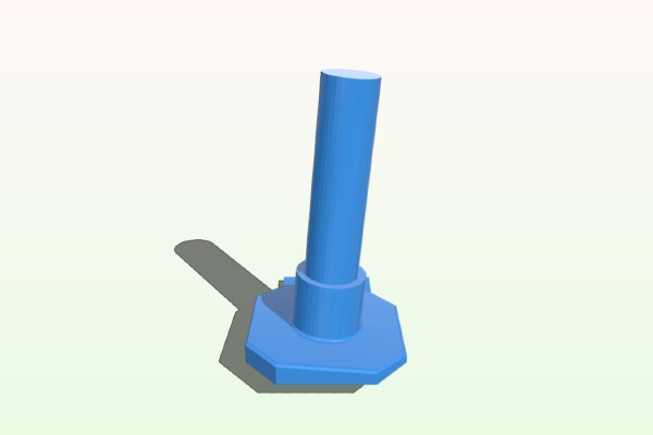 Roller Bearing Spool Holder for Replicator 2 | 3d print model