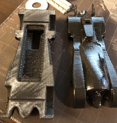 Pinewood Derby Batmobile | 3d print model