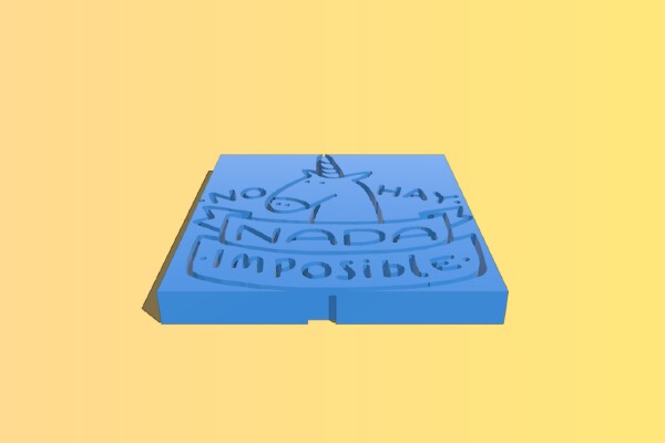 Mr Wonderful - No Imposible | 3d print model
