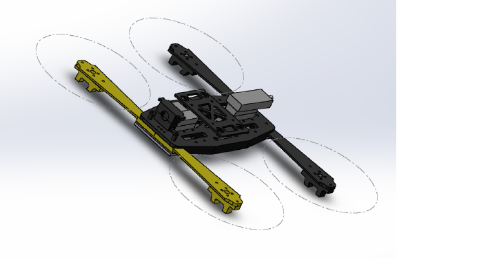Avila Designs Quad Copter 350 | 3d print model