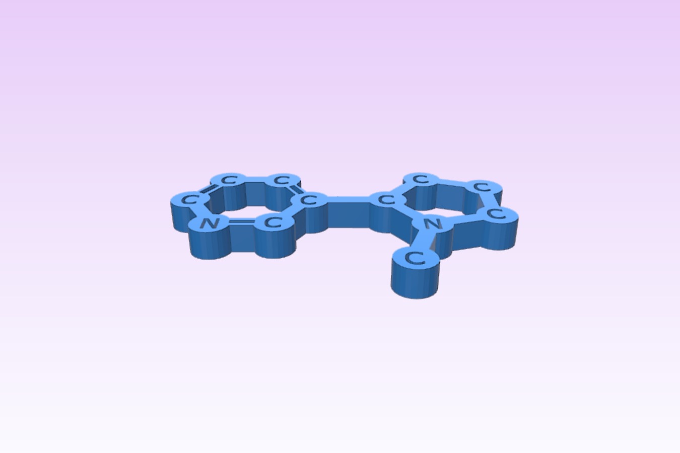 Nicotine molecule