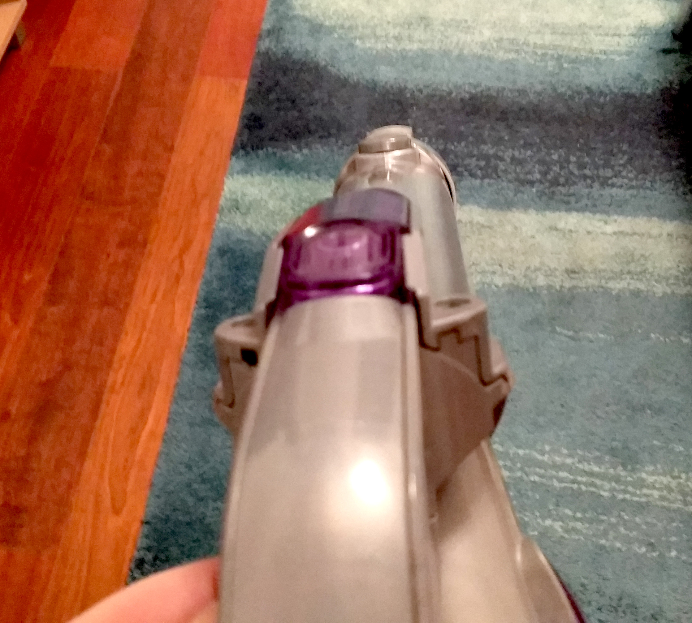 Vacuum cleaner Nerf rail adaptor