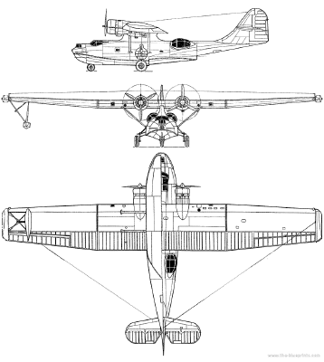 PBY-5A Catalina | 3d print model