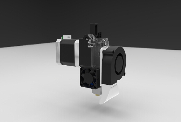 E3DV6_Volcano and Titan extruder_layer fan (Fast change) | 3d print model