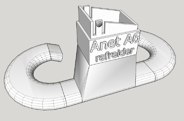 Anet A6 Fan Duct "The Warthog" | 3d print model