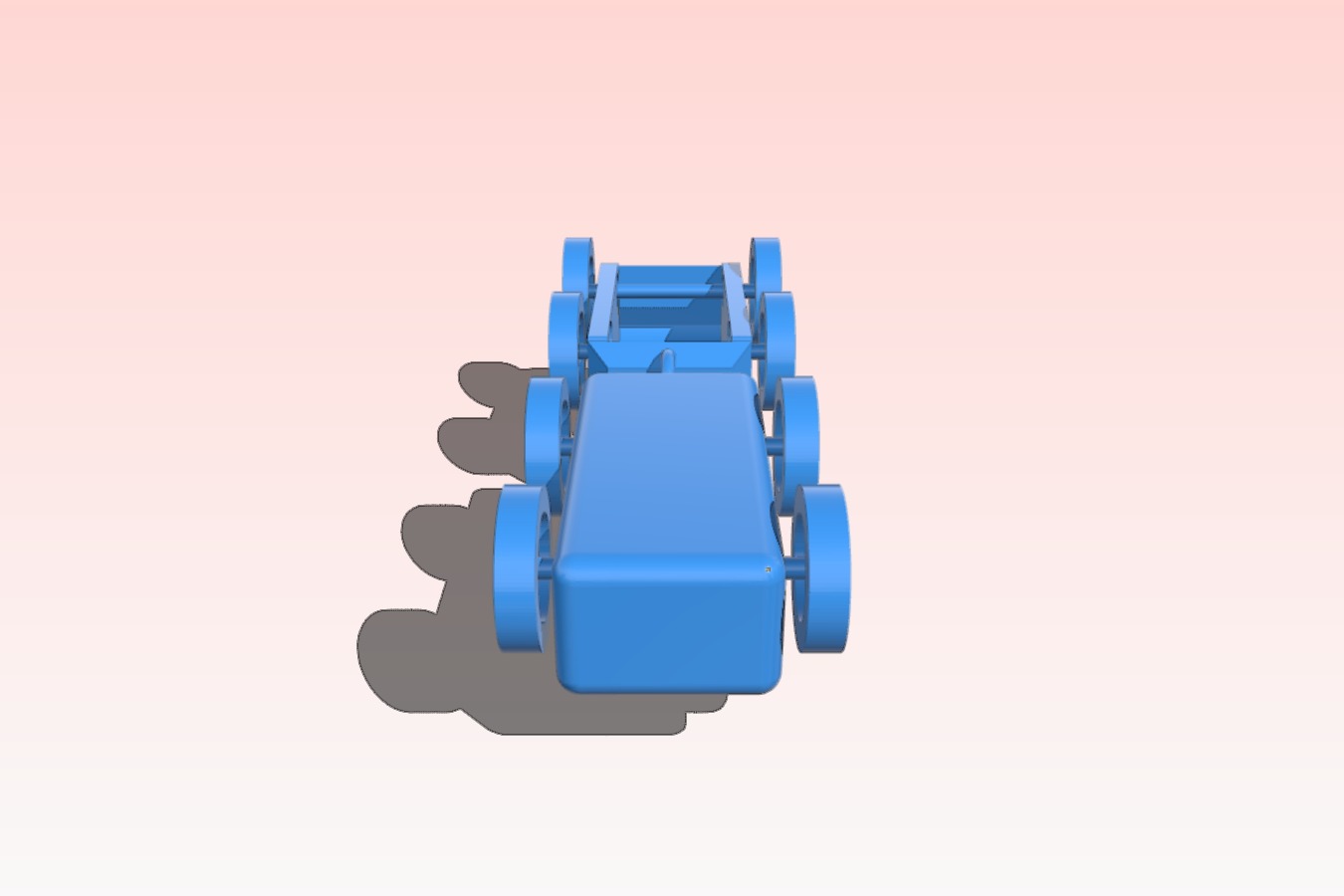 Toy car trailer
