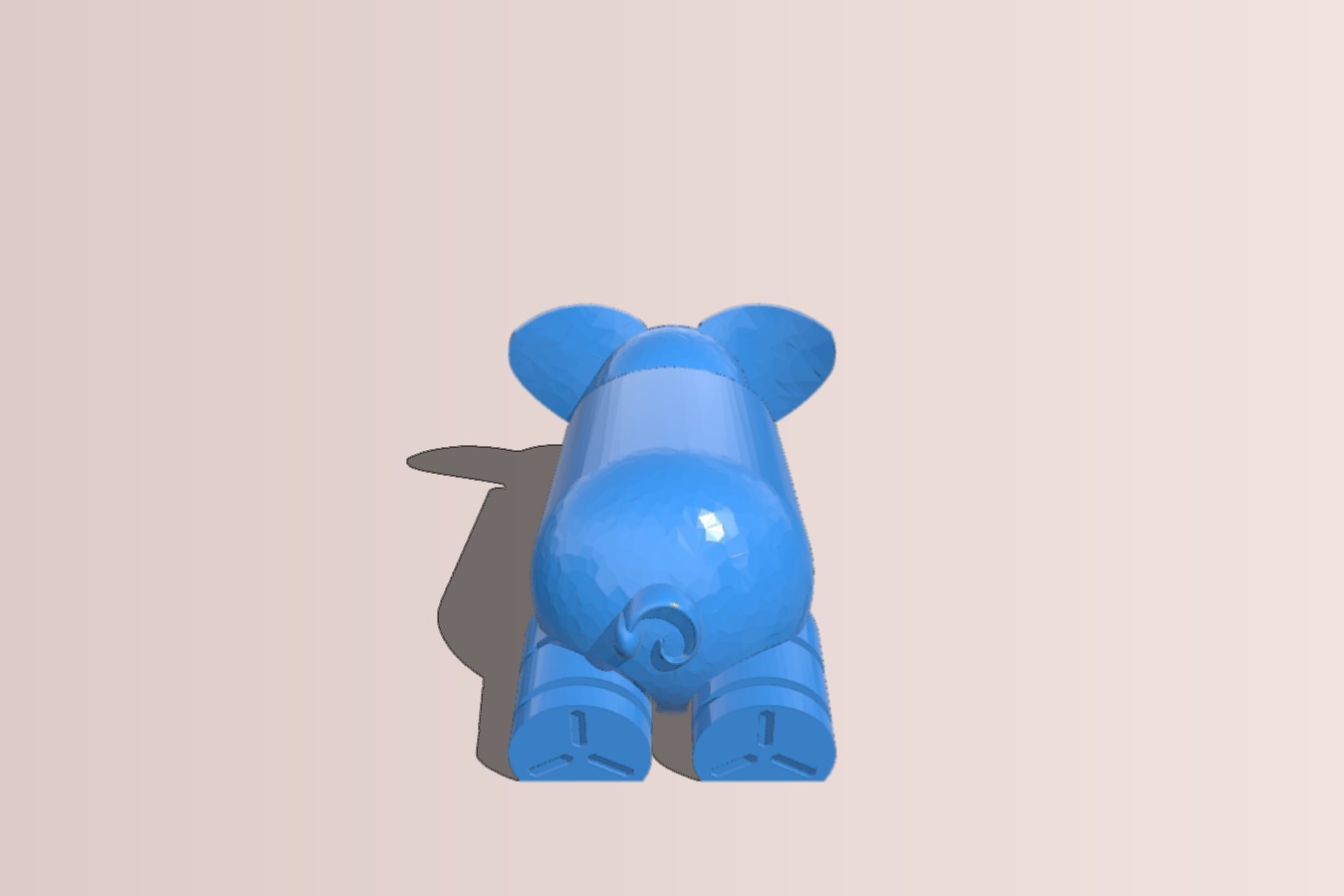 Elephant with tail by le FabShop