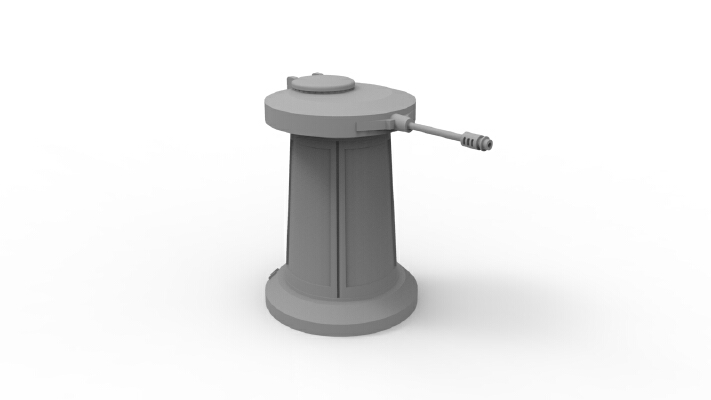 Hoth defence Turret | 3d print model