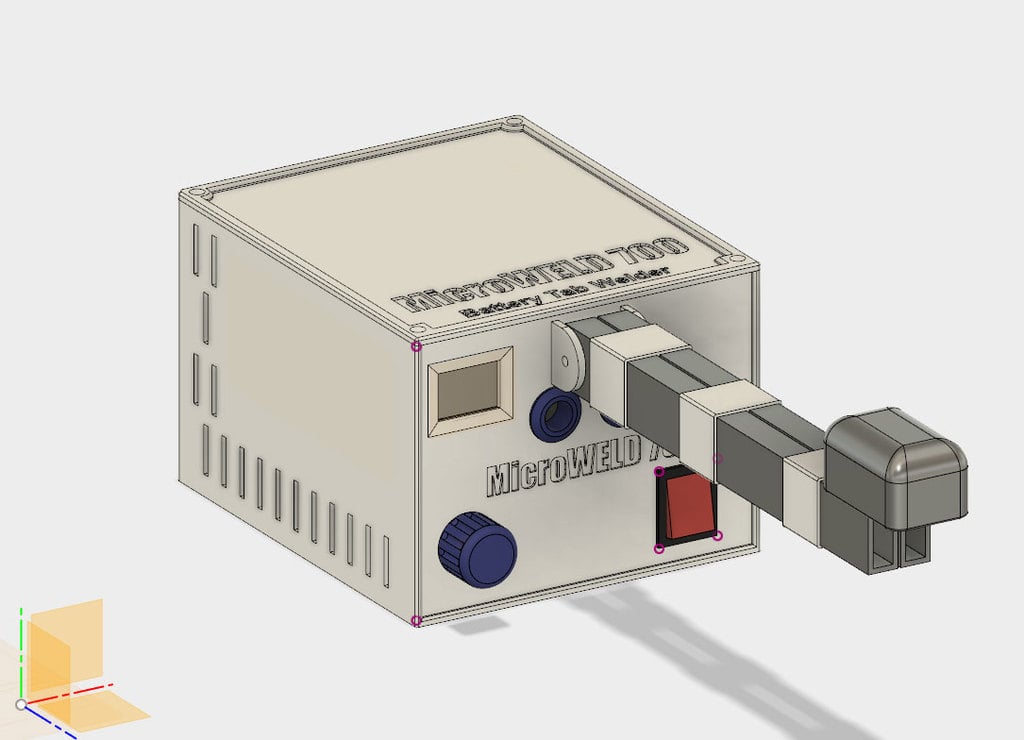 Battery Tab Spot Welder Project