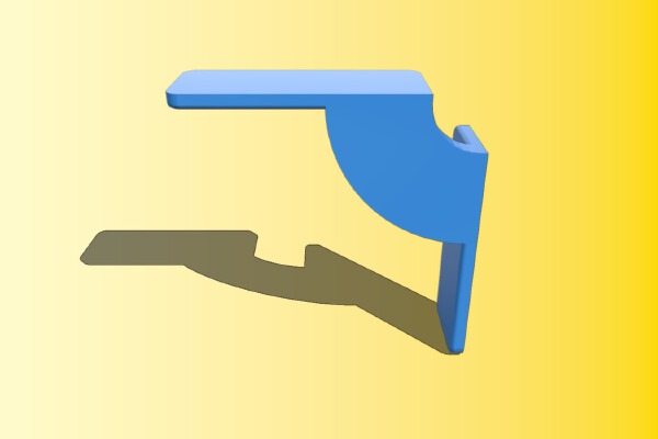 Right Angle Clamp Bracket | 3d print model