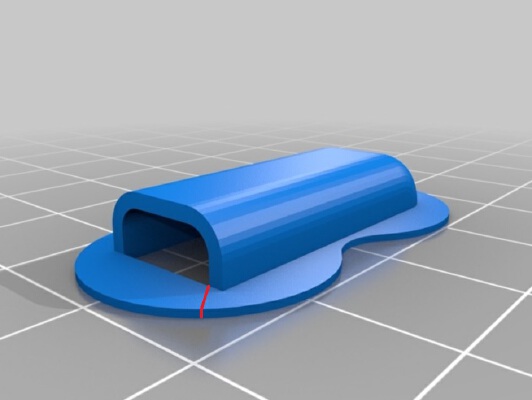 Minimalistic case for diy 2S 18650 fpv goggle batteries | 3d print model