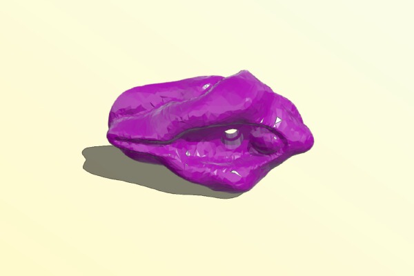 Explicit rock climbing hold | 3d print model