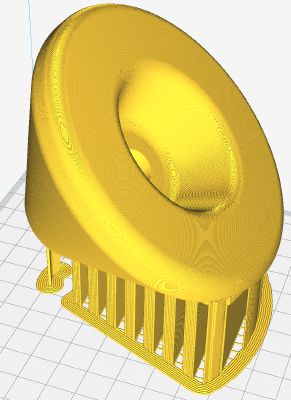 Balancer kit for smaller steel rims 12" - 15" -12mm threaded rod | 3d print model