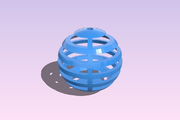 Customizable cat toy ball generator | 3d print model