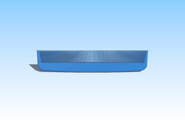 Comb (thin hair) for 0.4 nozzles | 3d print model