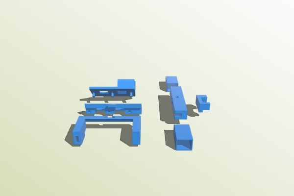 Bracket for Attachment of Caliper to Mini Lathe Carriage | 3d print model