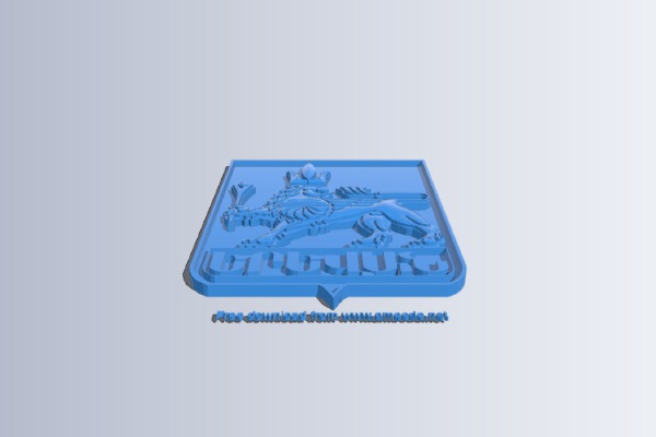 Coat of arms of Yerevan | 3d print model